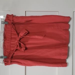 Loft Coral Skirt - size M